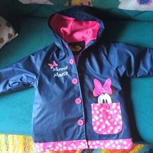 Western Chief Minnie Mouse Raincoat, Size 4T